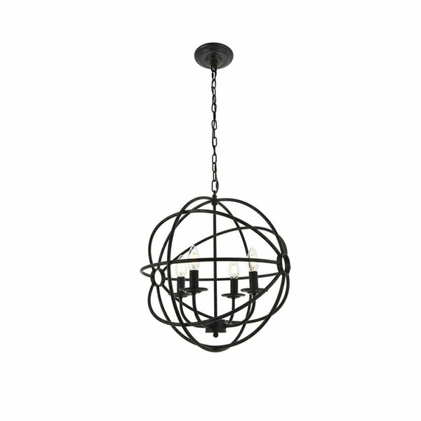 Cling Octavia 4 Light Dark Brown Ceiling Pendant CL3476493